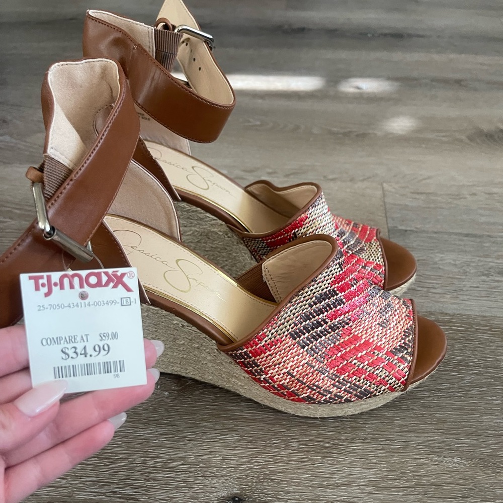 NWT Jessica Simpson Wedges
